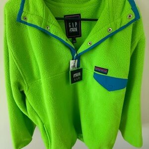 Gap Green Artic fleece jacket
